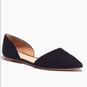 Madewell The Dorsay Flat in ‘Suede’